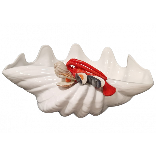 XXXL VisschaalKreeft/Mosselen/schelp 55x40