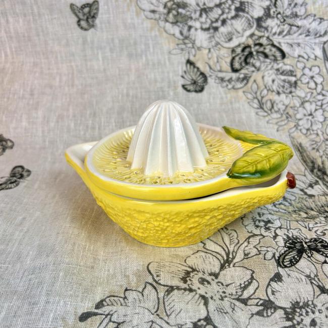 Citroenpers met opvangbakje nr2