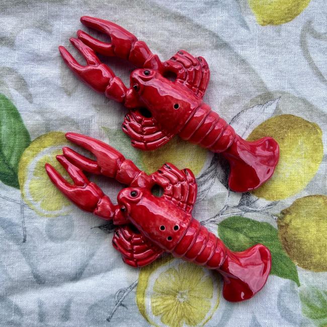 Peper en zout setje Kreeft