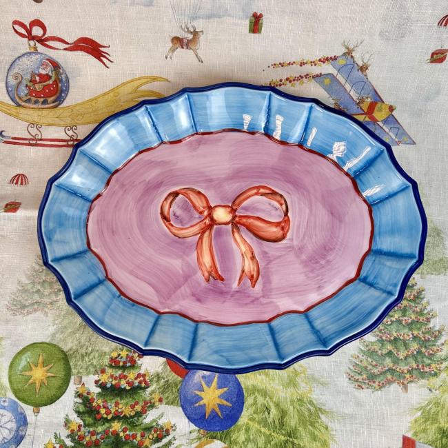Fiocco di Colore - Grote ovale serveerschaal