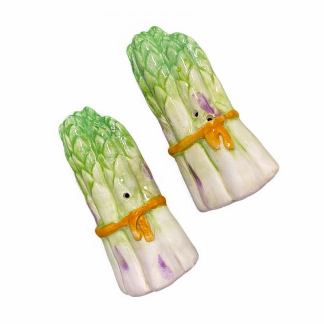 Peper en zout setje Groene Asperges