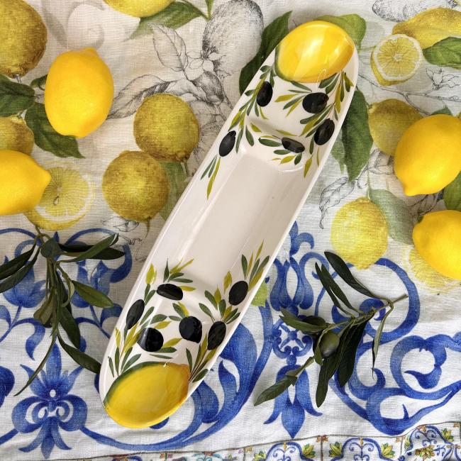 Antipasti 3-vaks Citroen Olijf