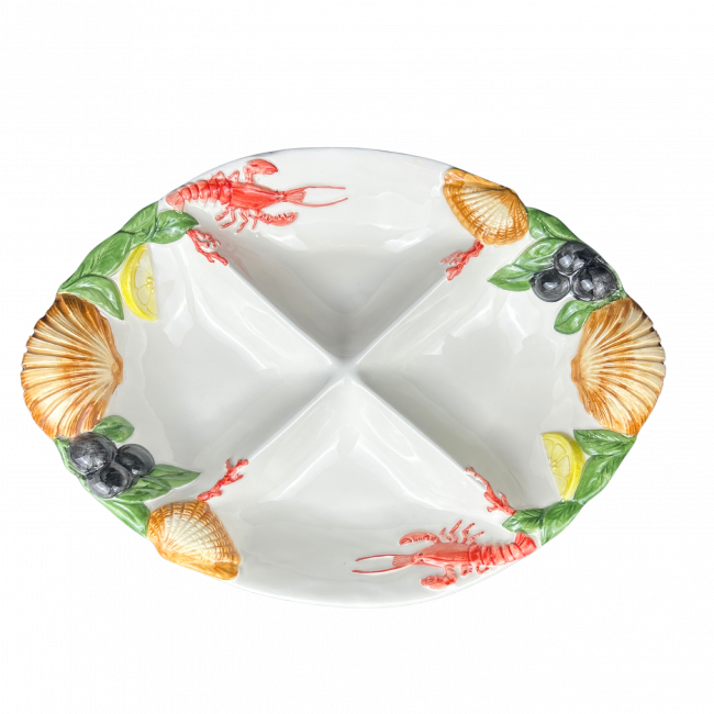 Frutti di Mare Antipasti 4 vaks Schaal