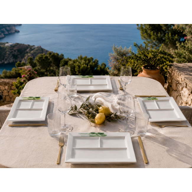 3 Vaks Aspergebord Groen