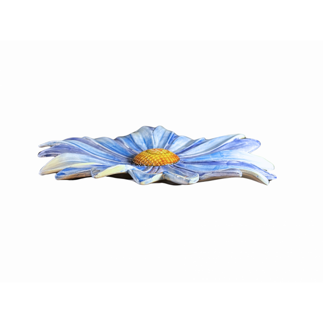 Fiori Schaal Blauw L 34CM