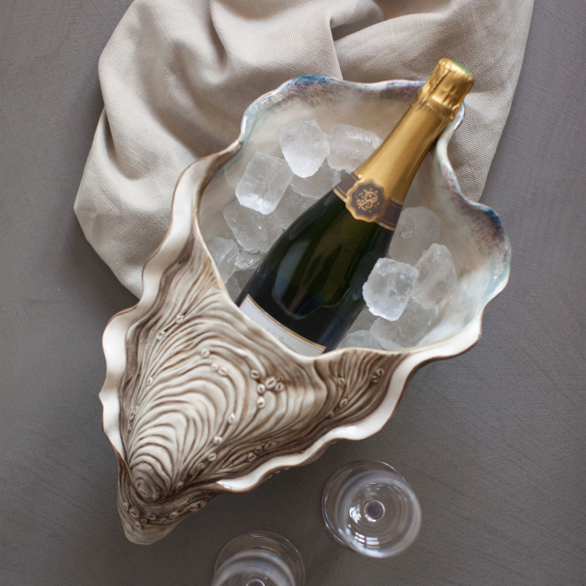 Ostrica - Champagnekoeler Oester XXL