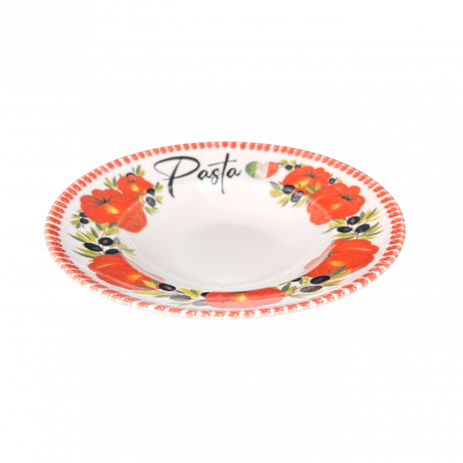 Pastabord Tomaat Olijf