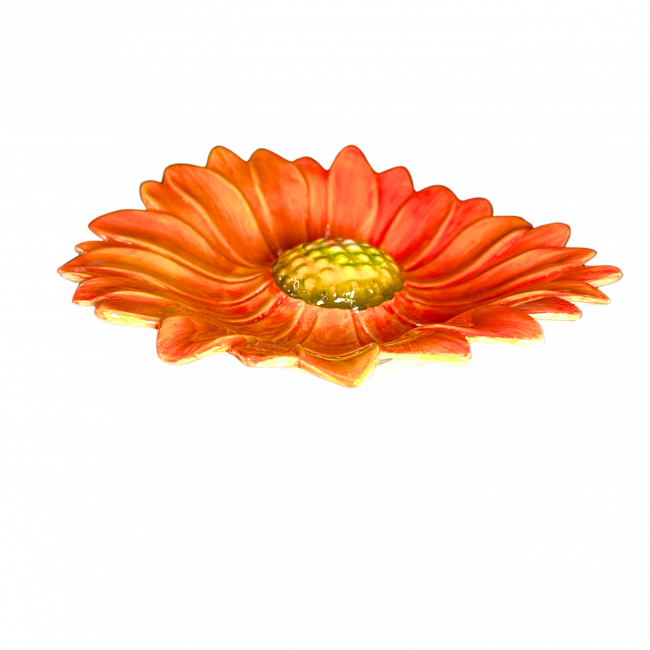 Fiori Schaal Rood M 22CM