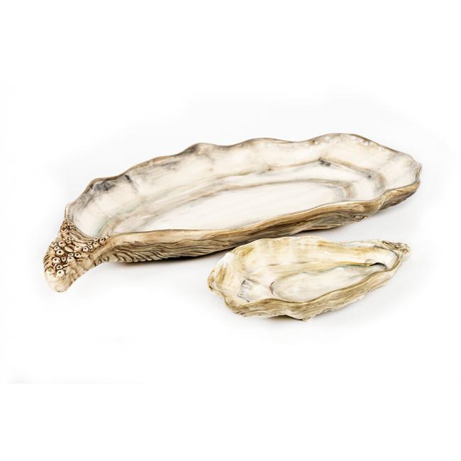 Ostrica - Naturel Oesterschaal medium