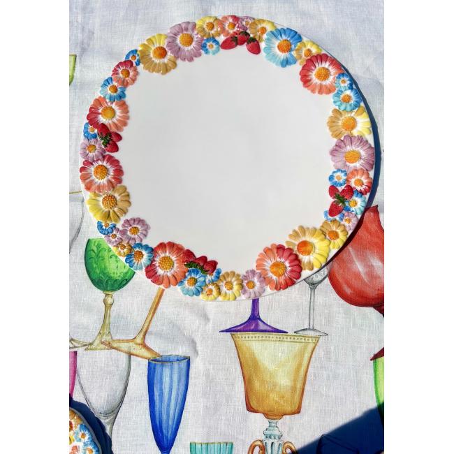 Fiori Colorati Taartschaal XL