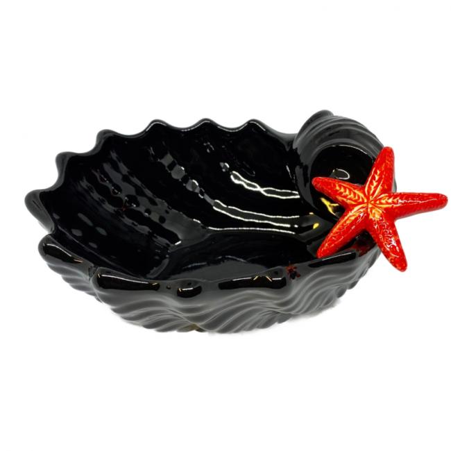 Schelp Zeester zwart