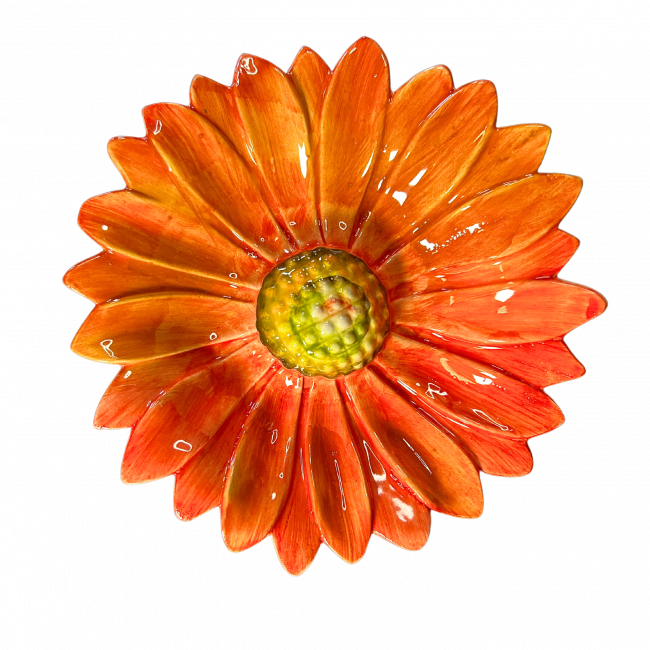 Fiori Schaal Rood M 22CM