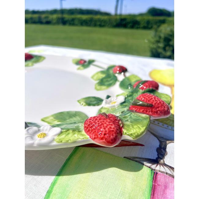 Aardbeienschaal ovaal XL