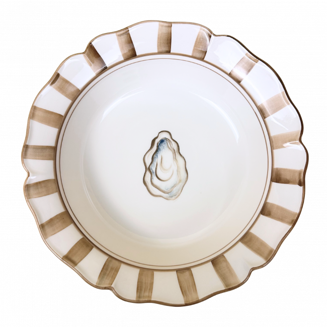 Ostrica a Righe diepe schaal