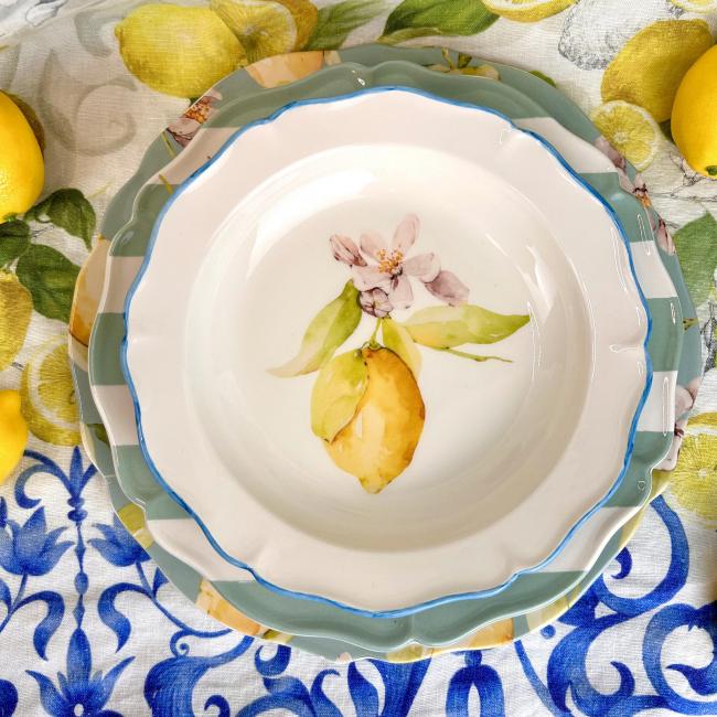 Collezione Esclusiva - Blu di Sorrento - Pasta/Soep Kom