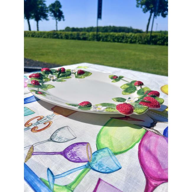 Aardbeienschaal ovaal XL