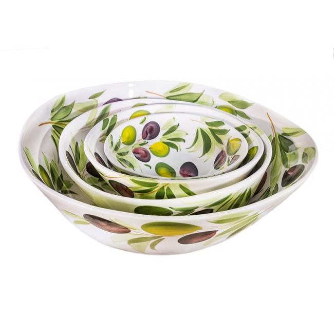 Organische schaal olijf M