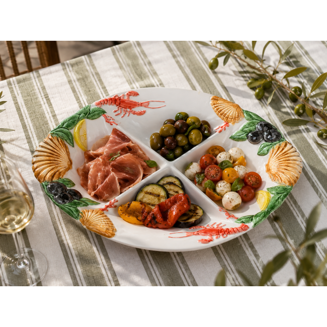 Frutti di Mare Grote Ovale Serveerschaal