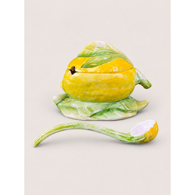 Limone Sauspot met Lepel