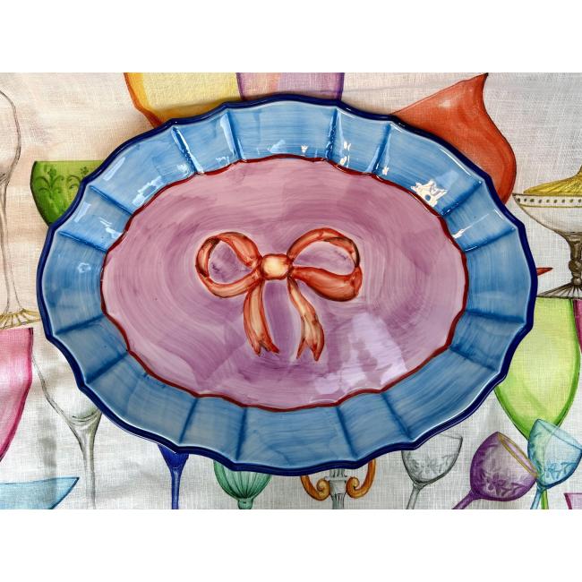 Fiocco di Colore - Grote ovale serveerschaal